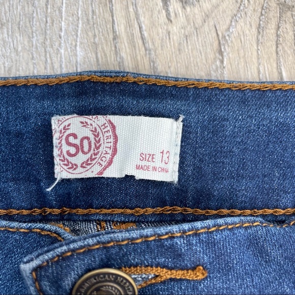 SO Cropped Jeans Sz 13 - Picture 5 of 6